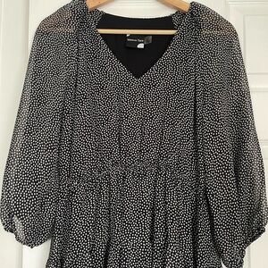 Black and White Women's dress